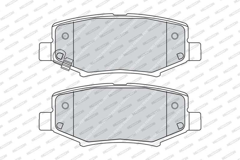 FERODO Plaquettes de frein à disque FDB4239