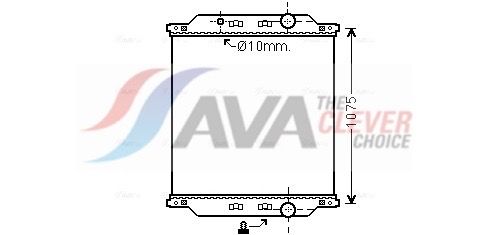 Chladič, chlazení motoru RE2057N