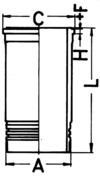 Product Image - Cilindervoering - 89864110 - KOLBENSCHMIDT