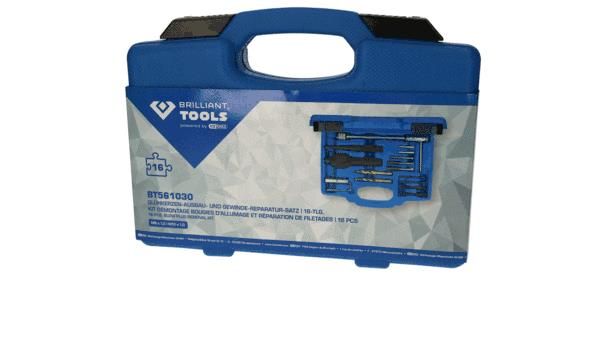 Demontaaži tööriistade komplekt, hõõgküünal, KS TOOLS BT561030