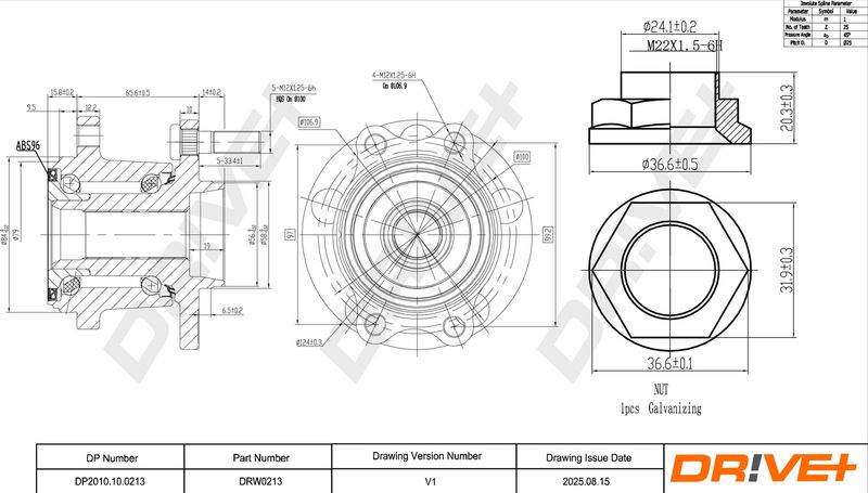 Juego de cojinete de rueda