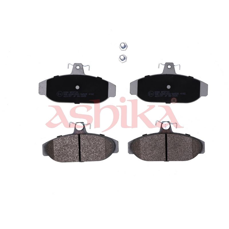 ASHIKA 50-00-0380 - Brake Pad Set, disc brake