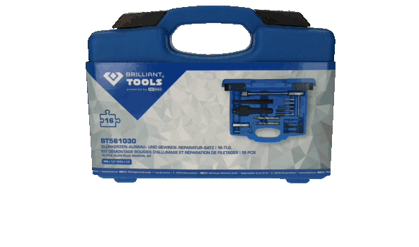 Demontaaži tööriistade komplekt, hõõgküünal, KS TOOLS BT561030