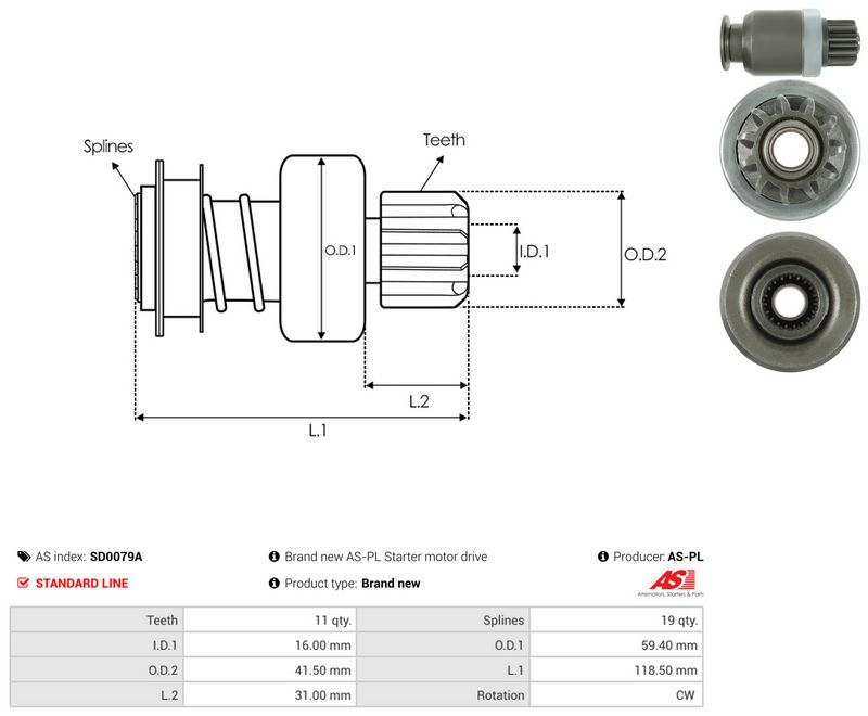 Vabajooks, starter, AS-PL SD0079A