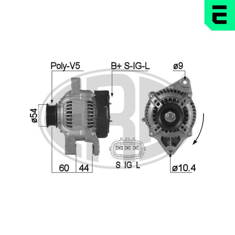 Генератор, Era 210266A