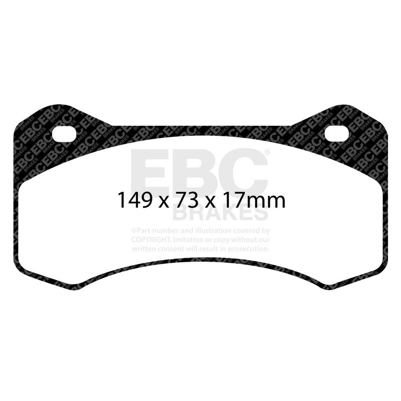 EBC Brakes Remblokkenset, schijfrem DP5054NDX