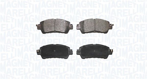 MAGNETI MARELLI fékbetétkészlet, tárcsafék 363916060902