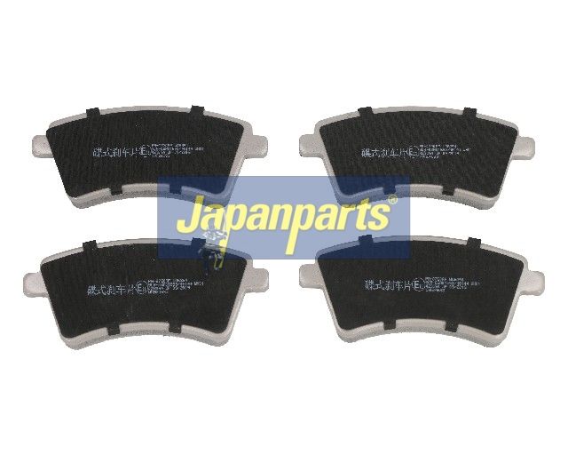 set placute frana,frana disc JAPANPARTS PA-0720AF