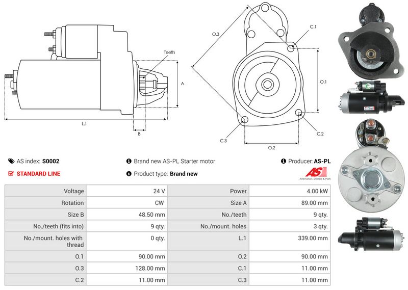 AS-PL S0002 Starter