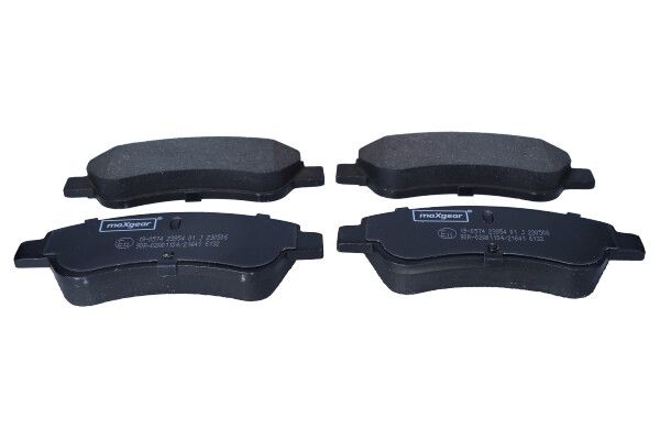 MAXGEAR fékbetétkészlet, tárcsafék 19-0574