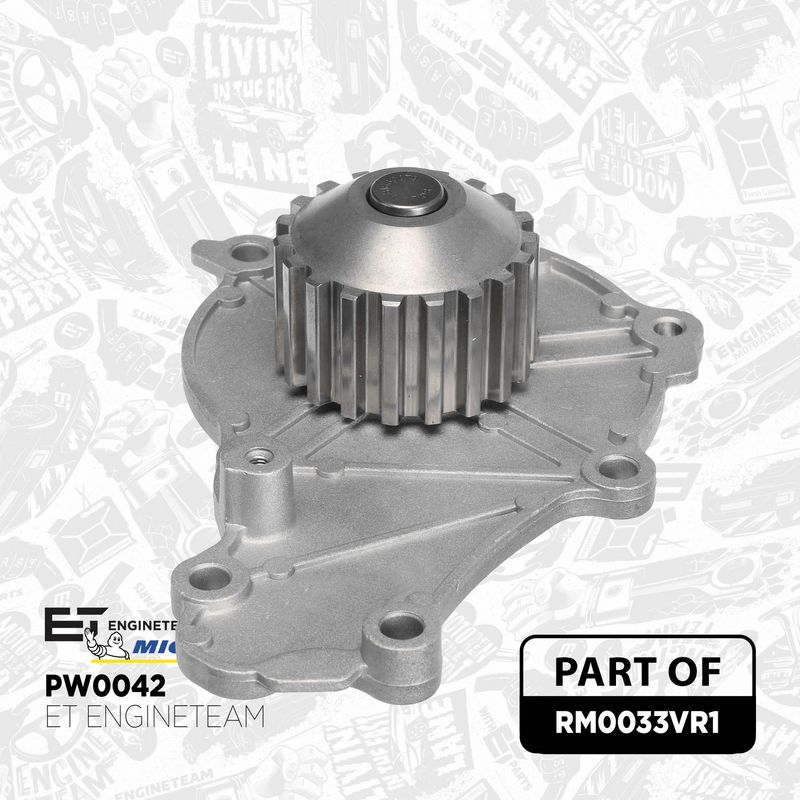 Vodní pumpa + sada ozubeného řemene RM0033VR1