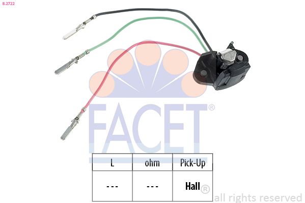 FACET Sensor, ontsteekpuls 8.2722