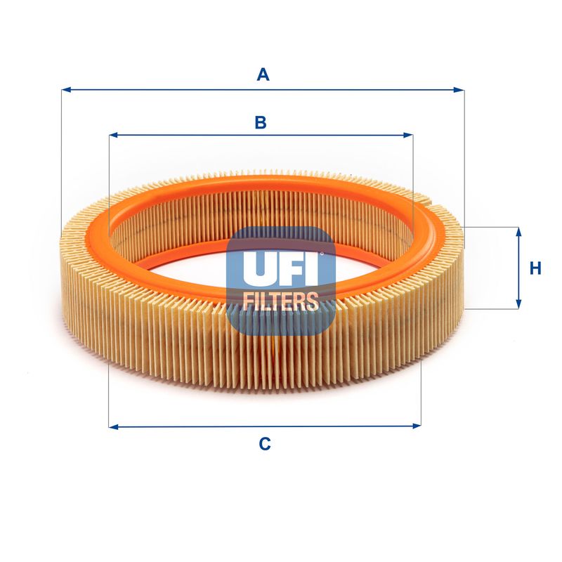 UFI légszűrő 30.807.00