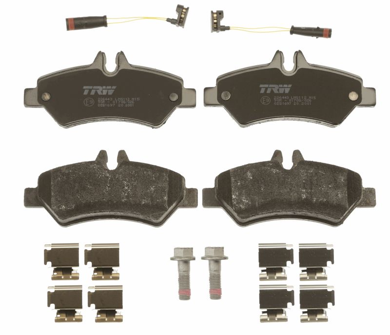 desky brzdové MB Sprinter 06-, VW Crafter 06- zadní GDB1697