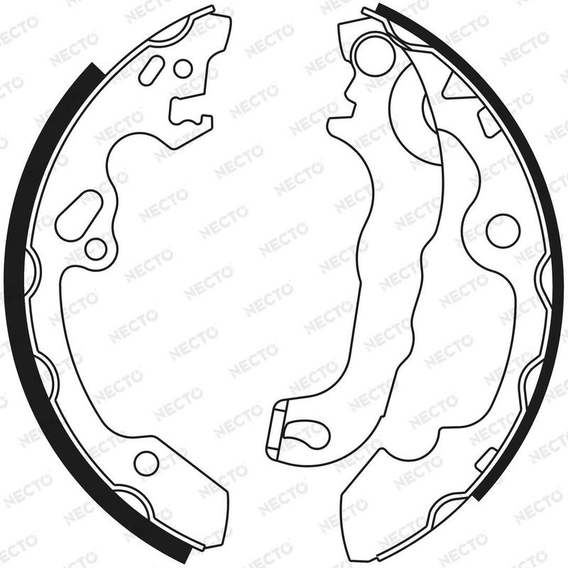 Juego de zapatas de frenos