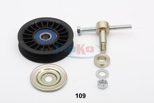 JAPKO 129109 Deflection/Guide Pulley, V-ribbed belt