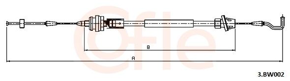 Газопровід, Cofle 3.BW002