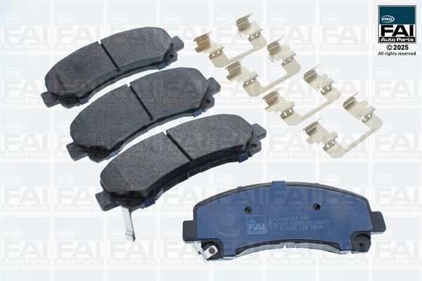 FAI AutoParts Stabdžių trinkelių rinkinys, diskinis stabdys