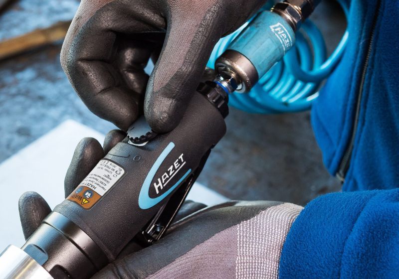HAZET 9032LG-1 Straight-grip Grinder (compressed air)