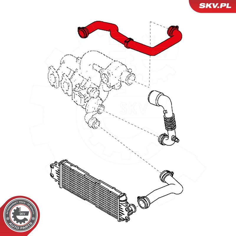 Laadimisõhu voolik, ESEN SKV 24SKV683