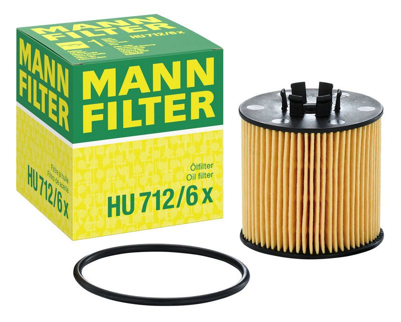 Õlifilter, MANN-FILTER HU 712, 6 x