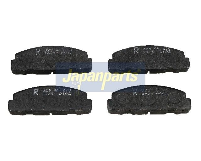 Komplet pločica, disk-kočnica JAPANPARTS PA-604AF