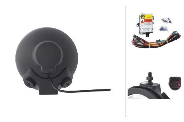 HELLA 1F3009094-142 High Beam Headlight