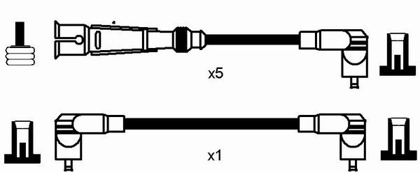 NGK 0511 Ignition Cable Kit