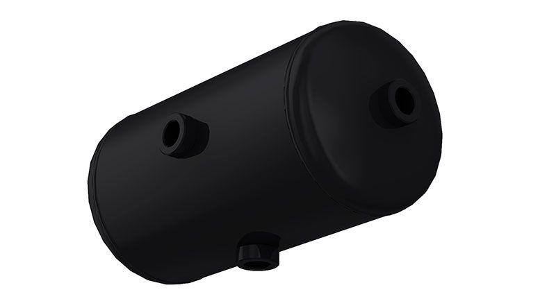 WABCO 9501050010 Air Tank, compressed-air system
