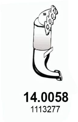 ASSO 14.0058 - Catalytic Converter