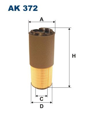 FILTRON légszűrő AK 372