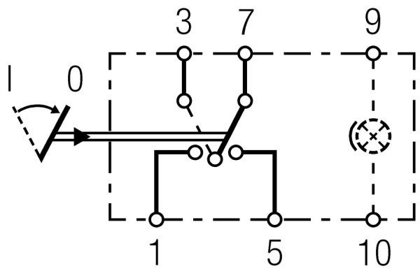 HELLA 6GM 004 570-081 Switch