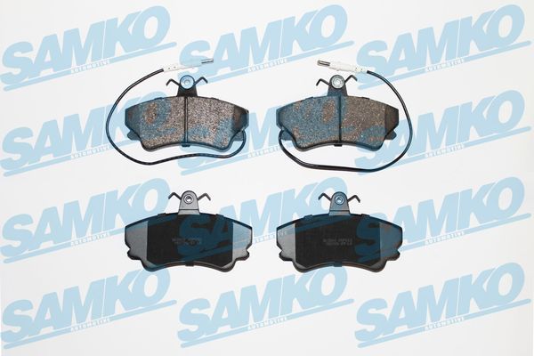 SAMKO 5SP653 Комплект гальмівних накладок, дискове гальмо