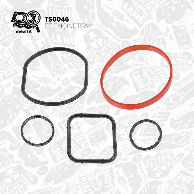 ET ENGINETEAM TS0046 Gasket Kit, cylinder head
