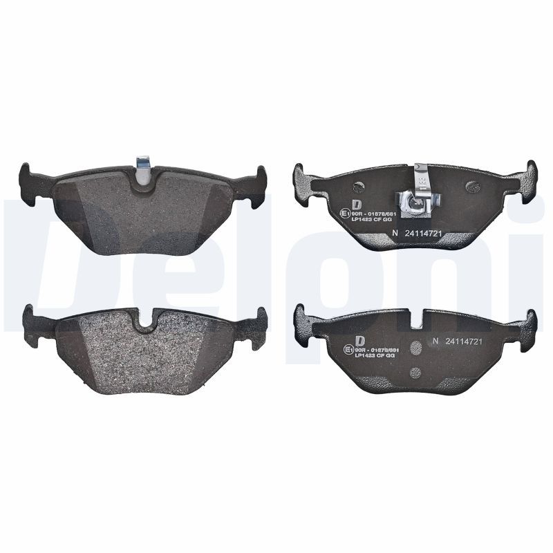 Piduriklotsi komplekt, ketaspidur, DELPHI LP1423