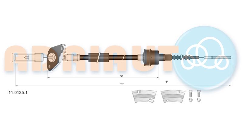 Seilzug, Kupplungsbetätigung