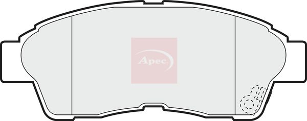 APEC Brake Pad Set, disc brake PAD969