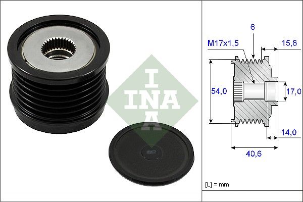 Schaeffler INA generátor szabadonfutó 535 0230 10