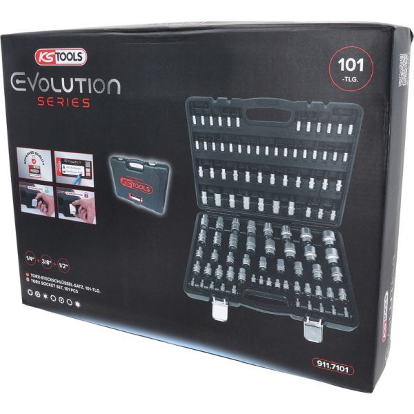 Padrunvõtmete komplekt, KS TOOLS 911.7101