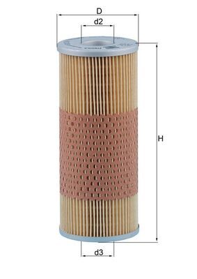 Product Image - Oliefilter - OX59 - KNECHT