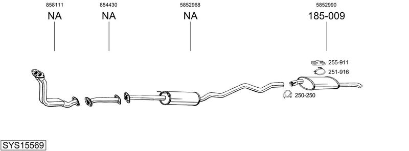 Изпускателна система BOSAL