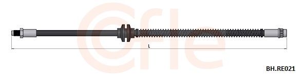 COFLE fékcső 92.BH.RE021