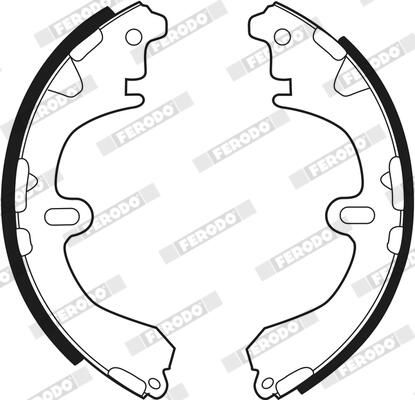 FERODO FSB321 Brake Shoe Set