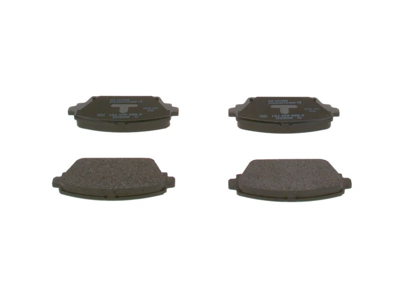 BOSCH 0 986 424 791 Brake Pad Set, disc brake