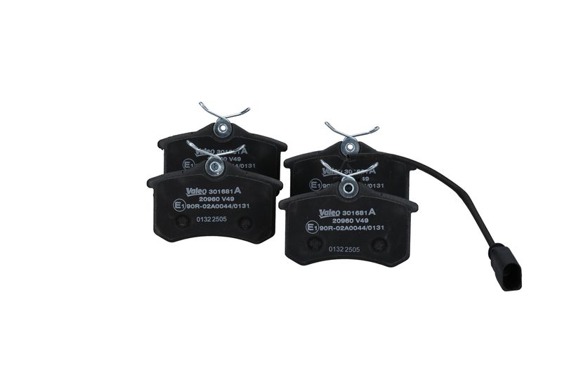 Sada brzdových destiček, kotoučová brzda 301681A