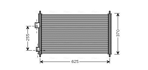 AVA QUALITY COOLING kondenzátor, klíma HD5202
