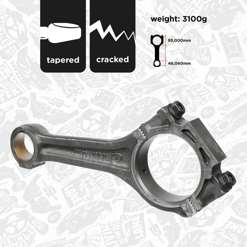 Product Image - Drijfstang - OM0016 - ET ENGINETEAM