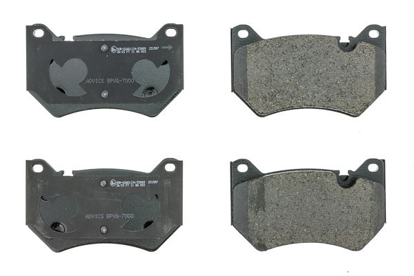 AISIN BPVG-7000 - Brake Pad Set, disc brake