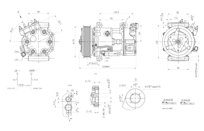 HELLA 8FK 366 200-391 Compressor, air conditioning