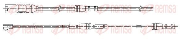 REMSA датчик гальм колодок BMW X4 2019-
